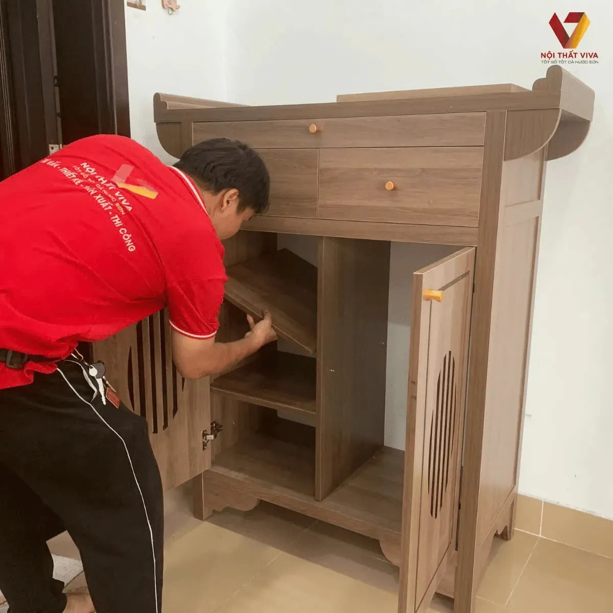 Nên hay không nên chọn tủ thờ gỗ MDF? Góc nhìn thực tế cho gia đình việt