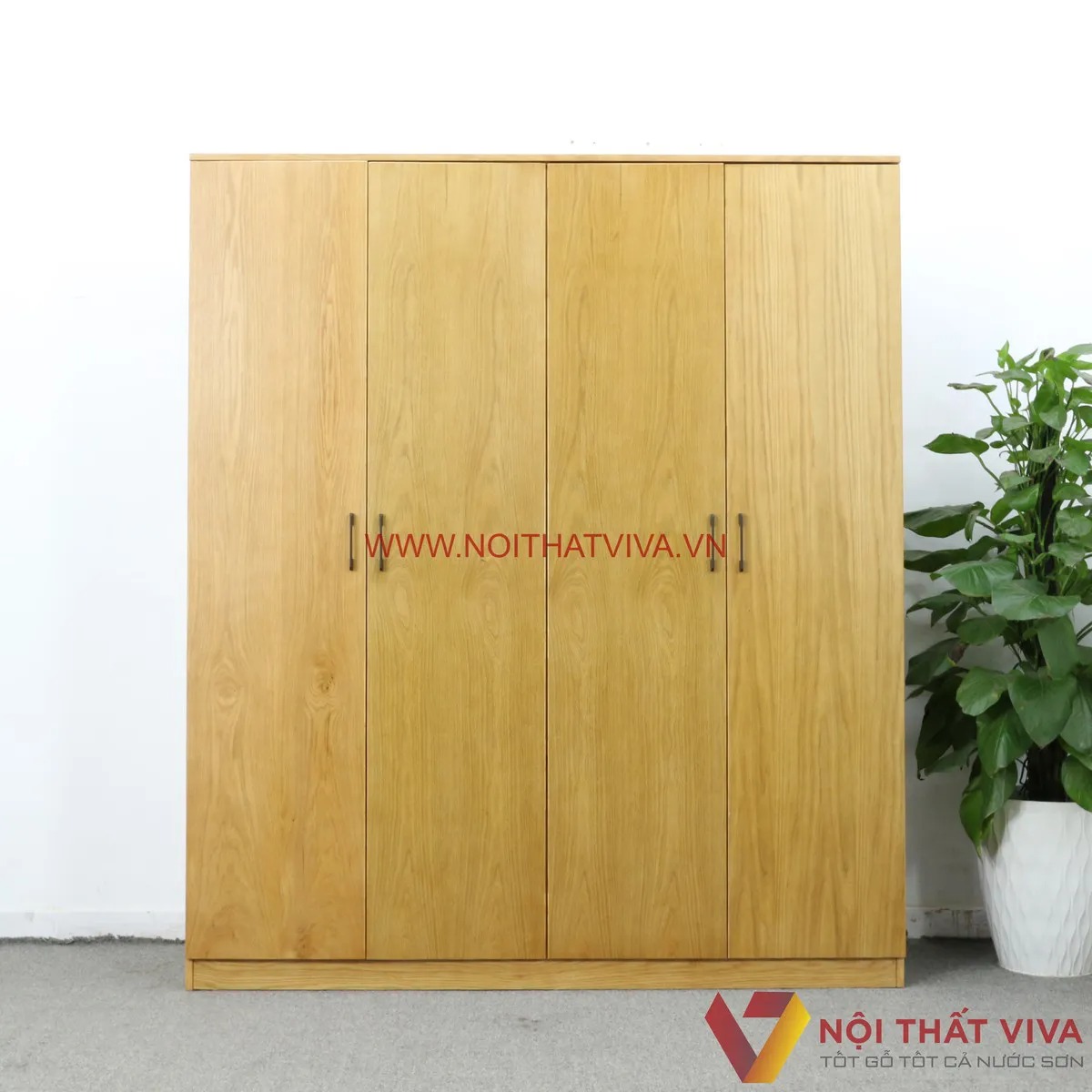 Kích thước tủ quần áo 4 ngăn chuẩn xác, cho phòng ngủ thêm sang