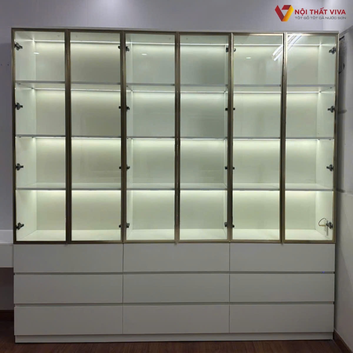 Top 45+ mẫu tủ quần áo nhôm kính đẹp, hiện đại, giá rẻ 