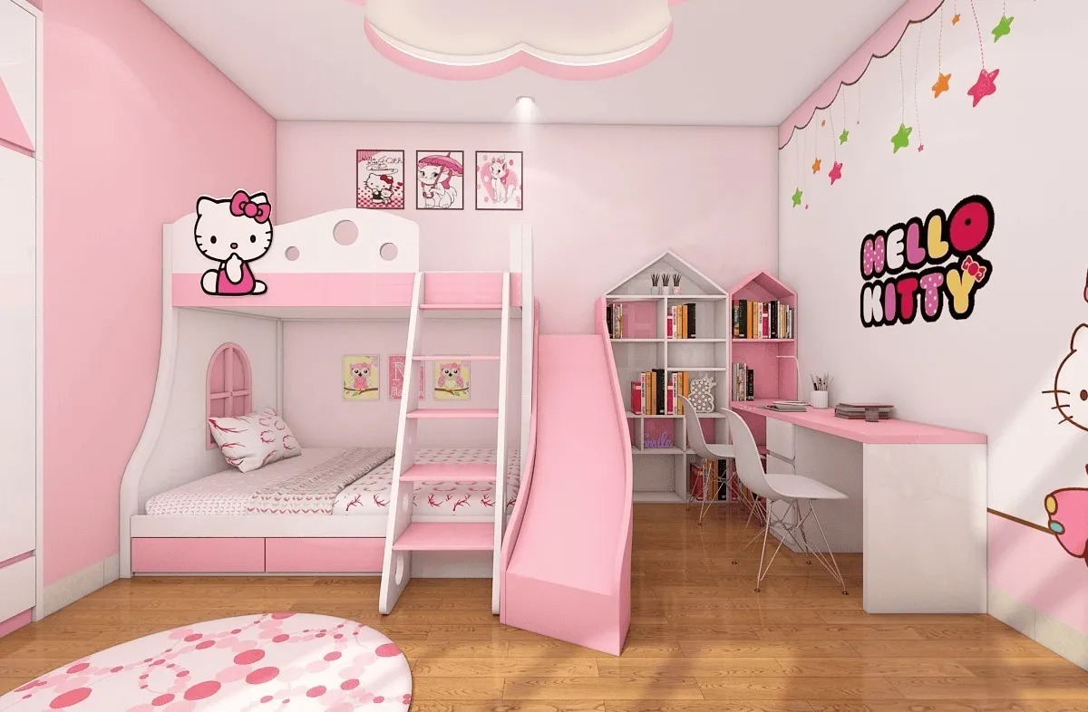 15+ mẫu giường tầng kết hợp bàn học thông minh cho bé và người lớn