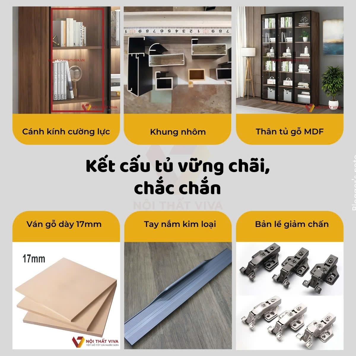  15+ mẫu tủ giày nhôm kính đẹp, thiết kế sang trọng từ trắng sứ đến vân gỗ
