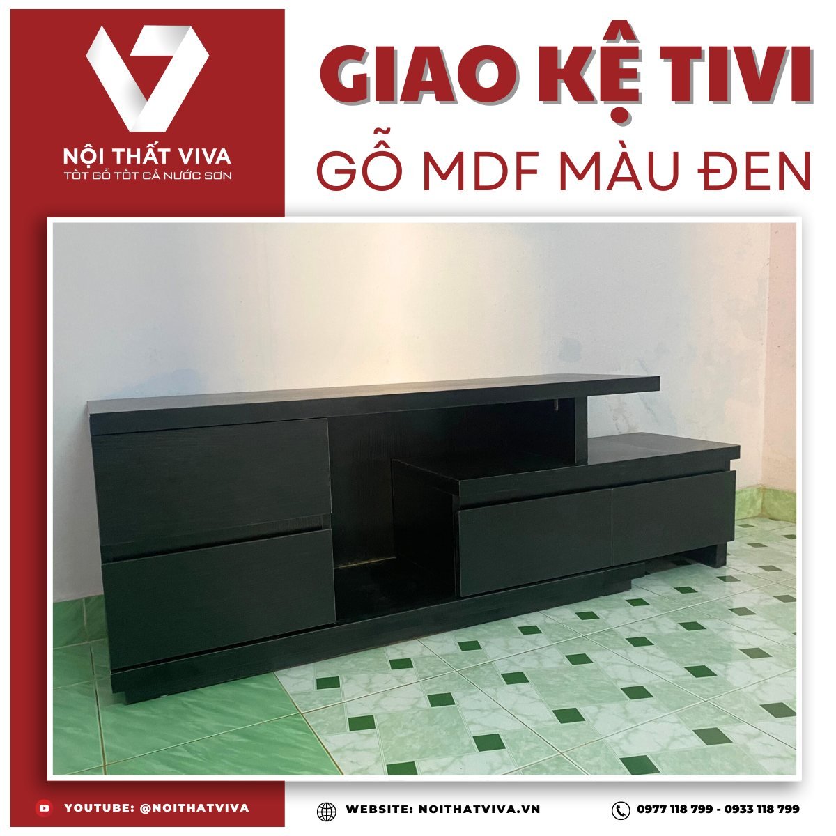 Giao Lắp Mẫu Tủ Kệ Phòng Khách Đẹp Tinh Hoa Nội Thất Hiện Đại