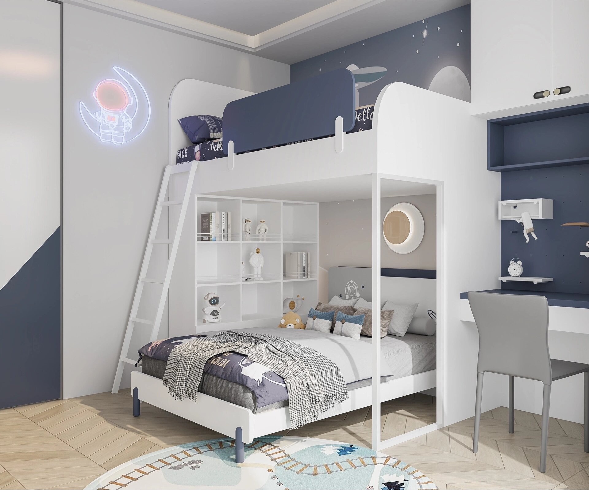 Giường Kết Hợp Tủ Cho Bé - Giải Pháp Đa Năng Cho Phòng Ngủ Trẻ Em