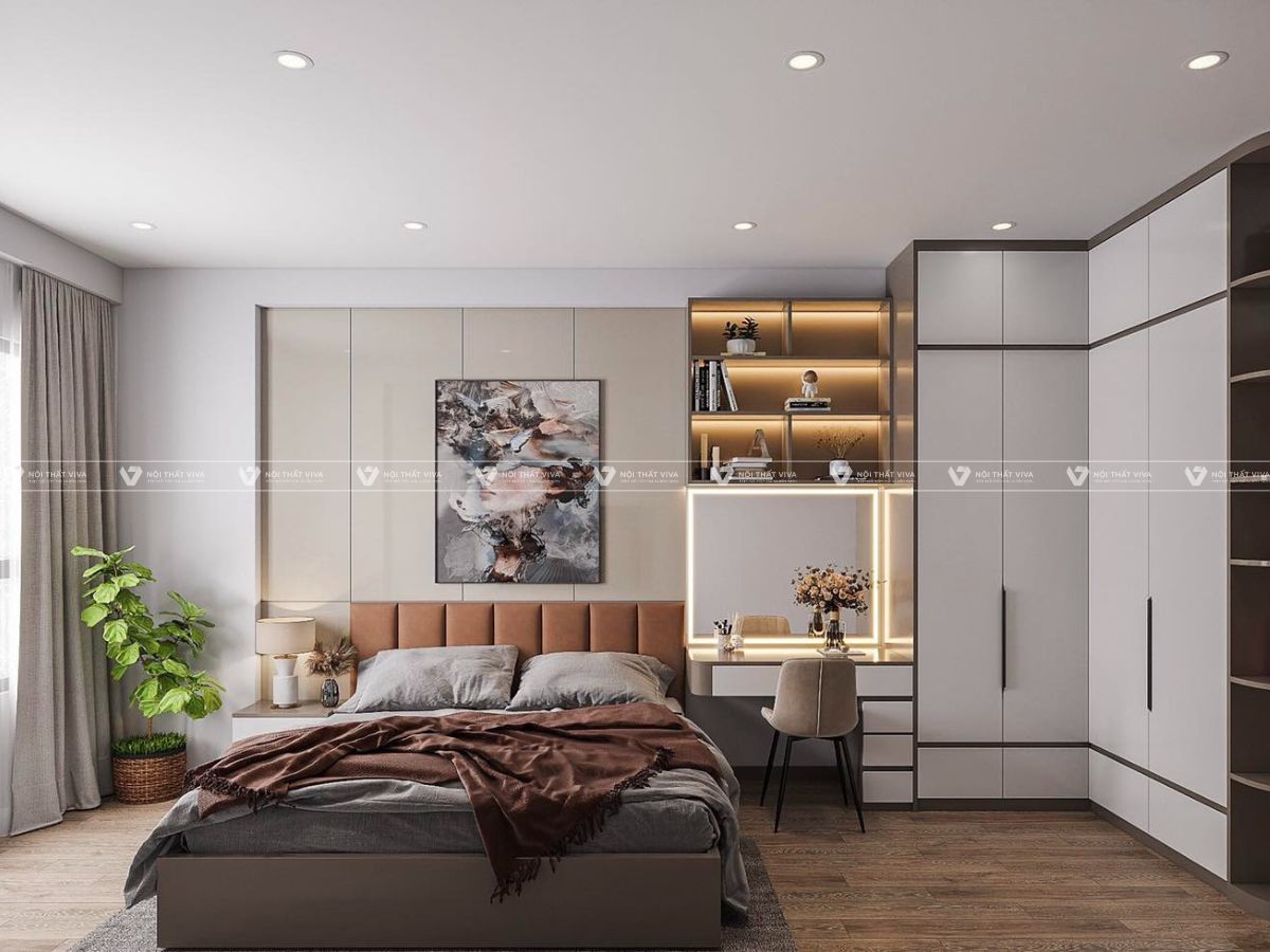 Cách chọn combo giường tủ thông minh chuẩn đẹp, tiết kiệm diện tích