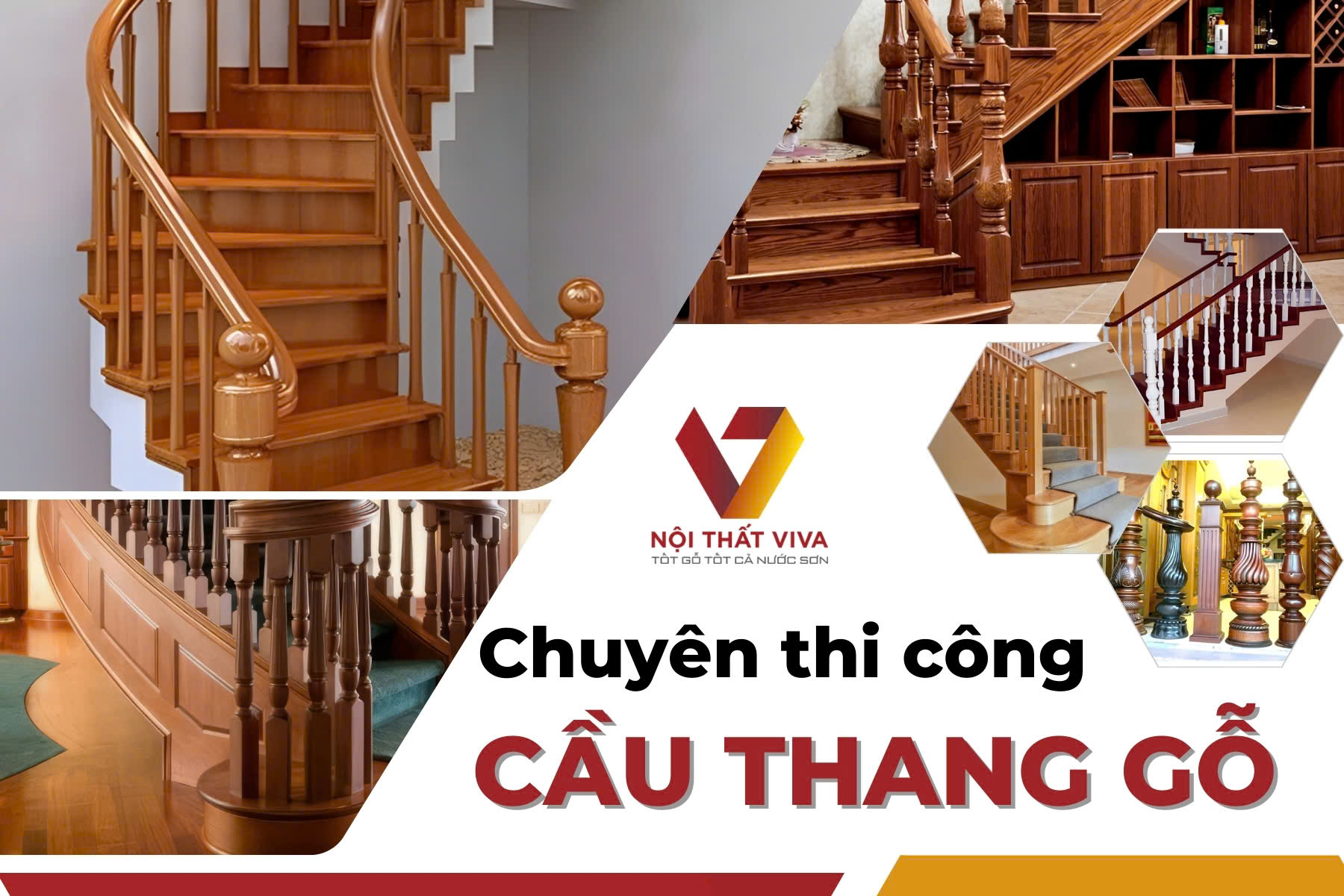 [Tiết lộ] Giải pháp sửa cầu thang gỗ cực hay và những lưu ý cần nắm