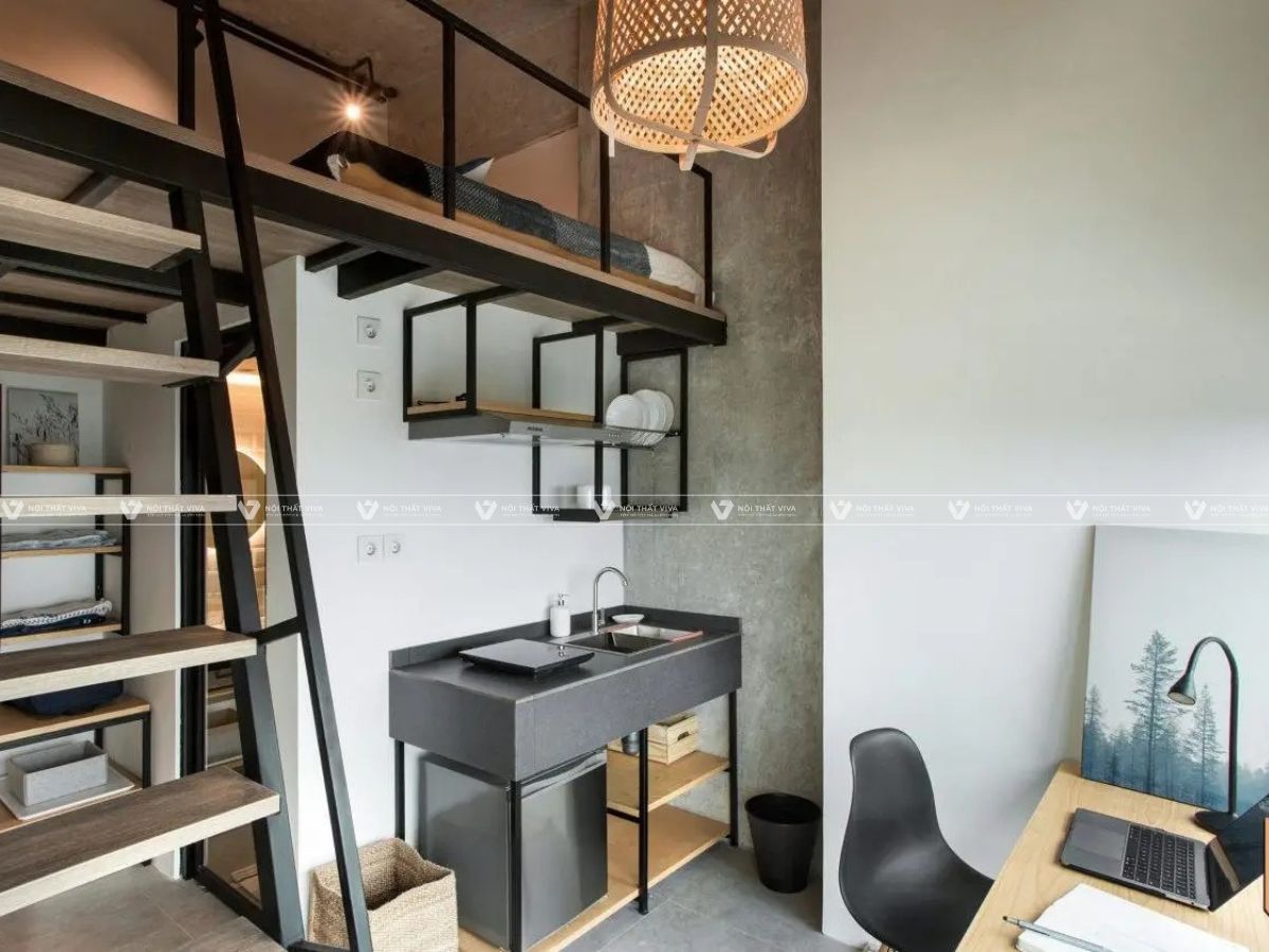 5 Cách cải tạo phòng trọ có gác lửng đẹp, rộng rãi, tiết kiệm chi phí 5 Cách cải tạo phòng trọ có gác lửng đẹp, rộng rãi, tiết kiệm chi phí