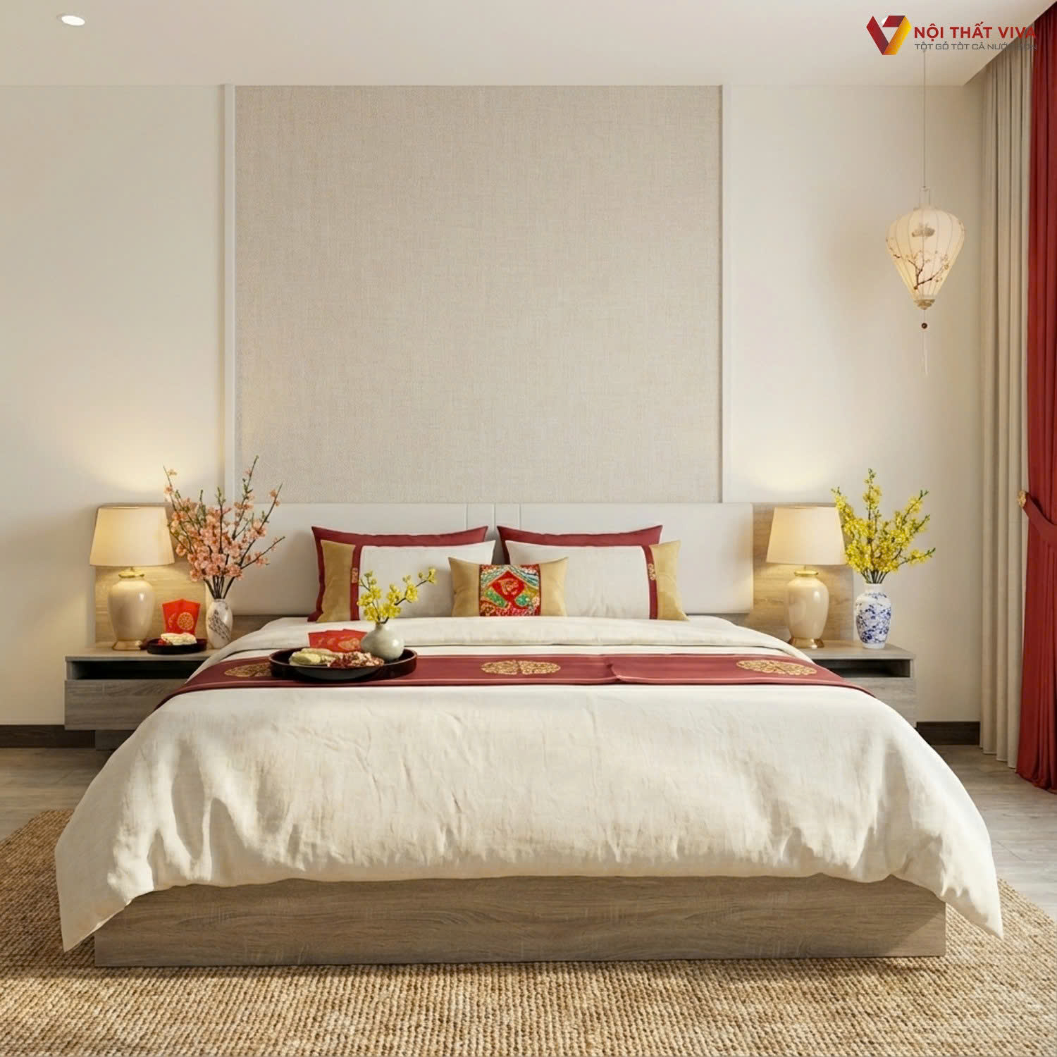 10+ &yacute; tưởng trang tr&iacute; nh&agrave; chung cư ng&agrave;y Tết đẹp, gọn g&agrave;ng, h&uacute;t t&agrave;i lộc