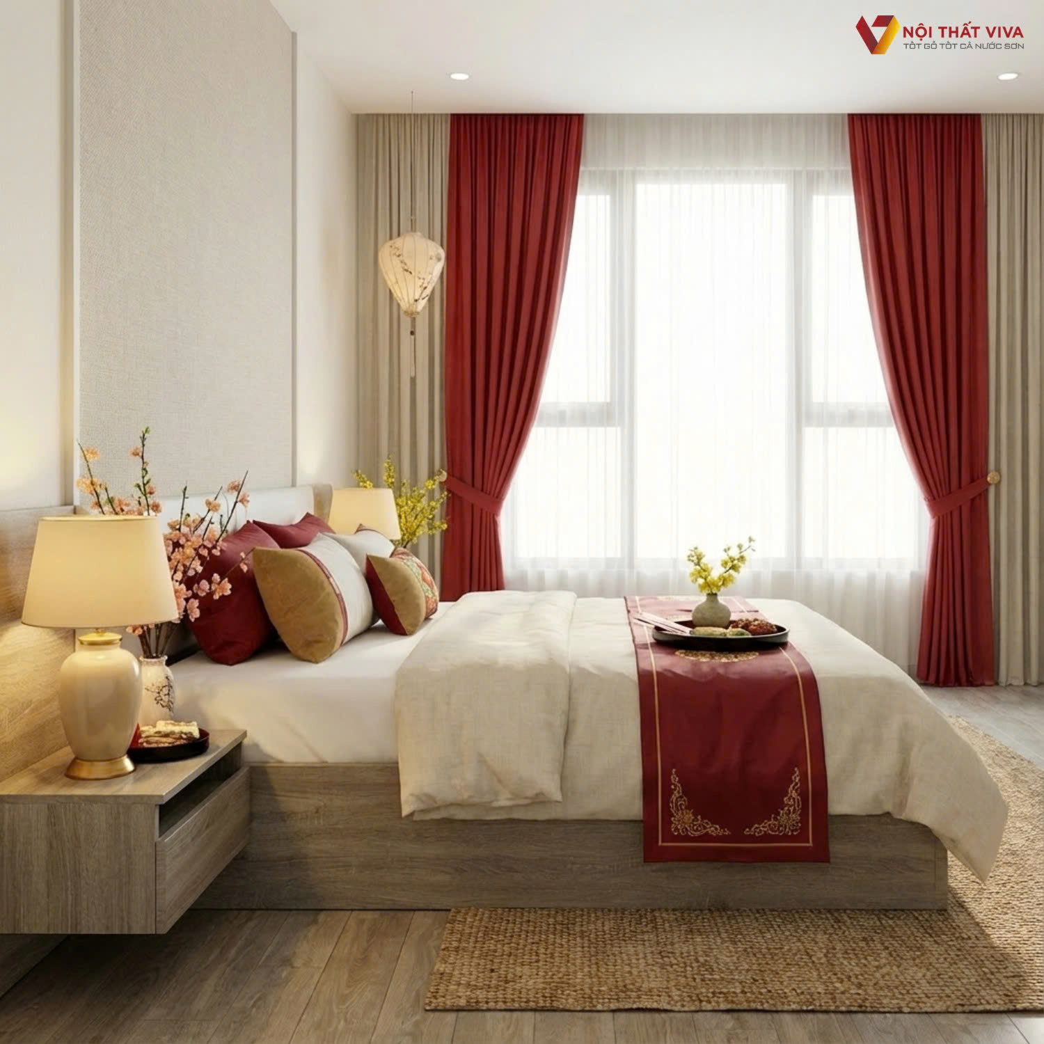 10+ &yacute; tưởng trang tr&iacute; nh&agrave; chung cư ng&agrave;y Tết đẹp, gọn g&agrave;ng, h&uacute;t t&agrave;i lộc