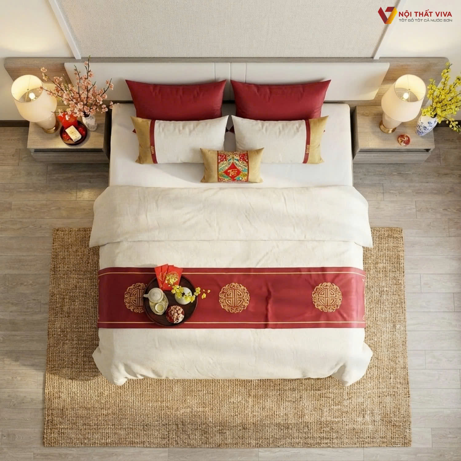 10+ &yacute; tưởng trang tr&iacute; nh&agrave; chung cư ng&agrave;y Tết đẹp, gọn g&agrave;ng, h&uacute;t t&agrave;i lộc