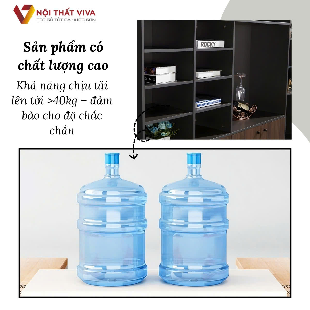 Tủ Văn Phòng Giám Đốc Để Tài Liệu Kết Hợp Trưng Bày Hiện Đại