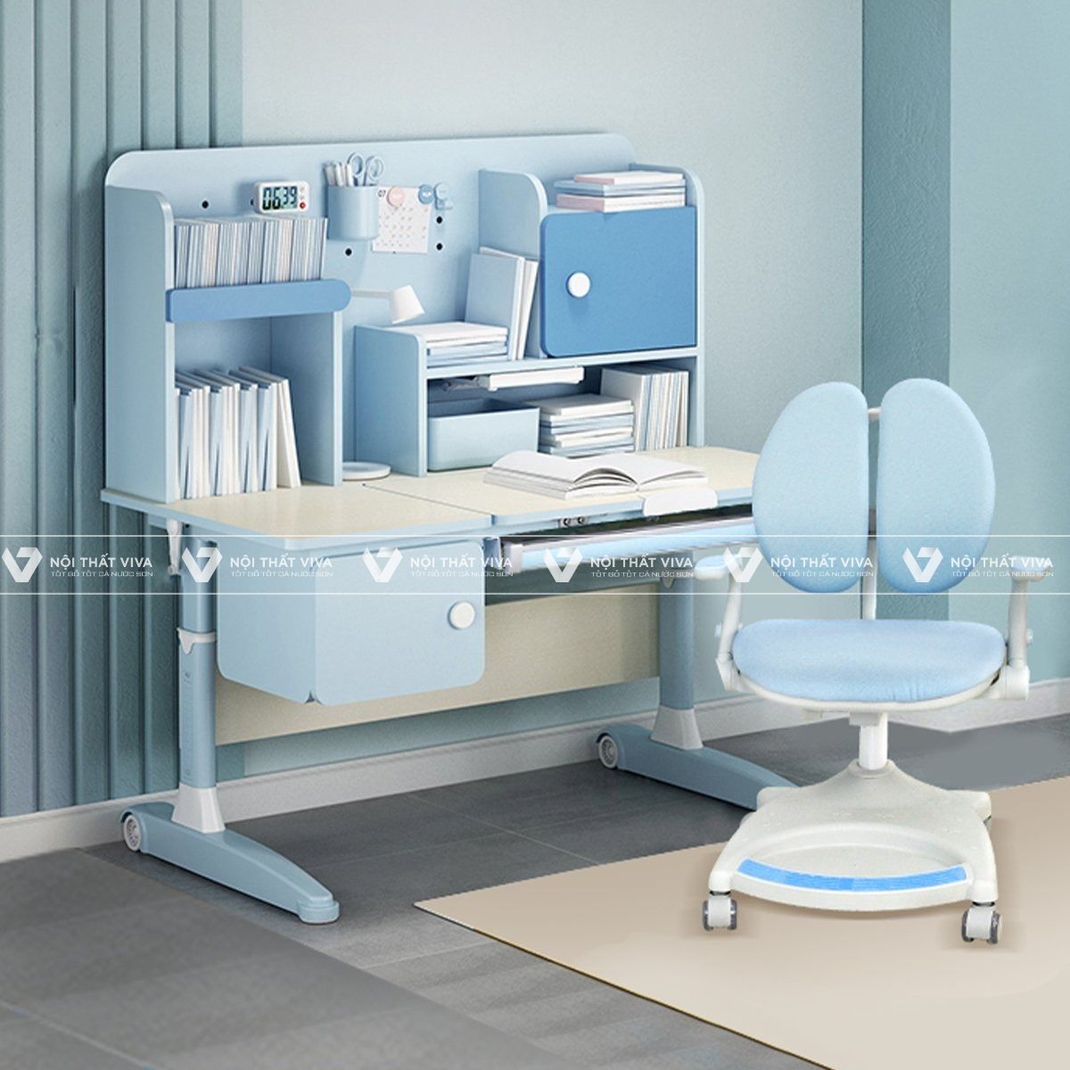 6 Lý do bộ bàn ghế chống gù được phụ huynh thông thái chọn cho con