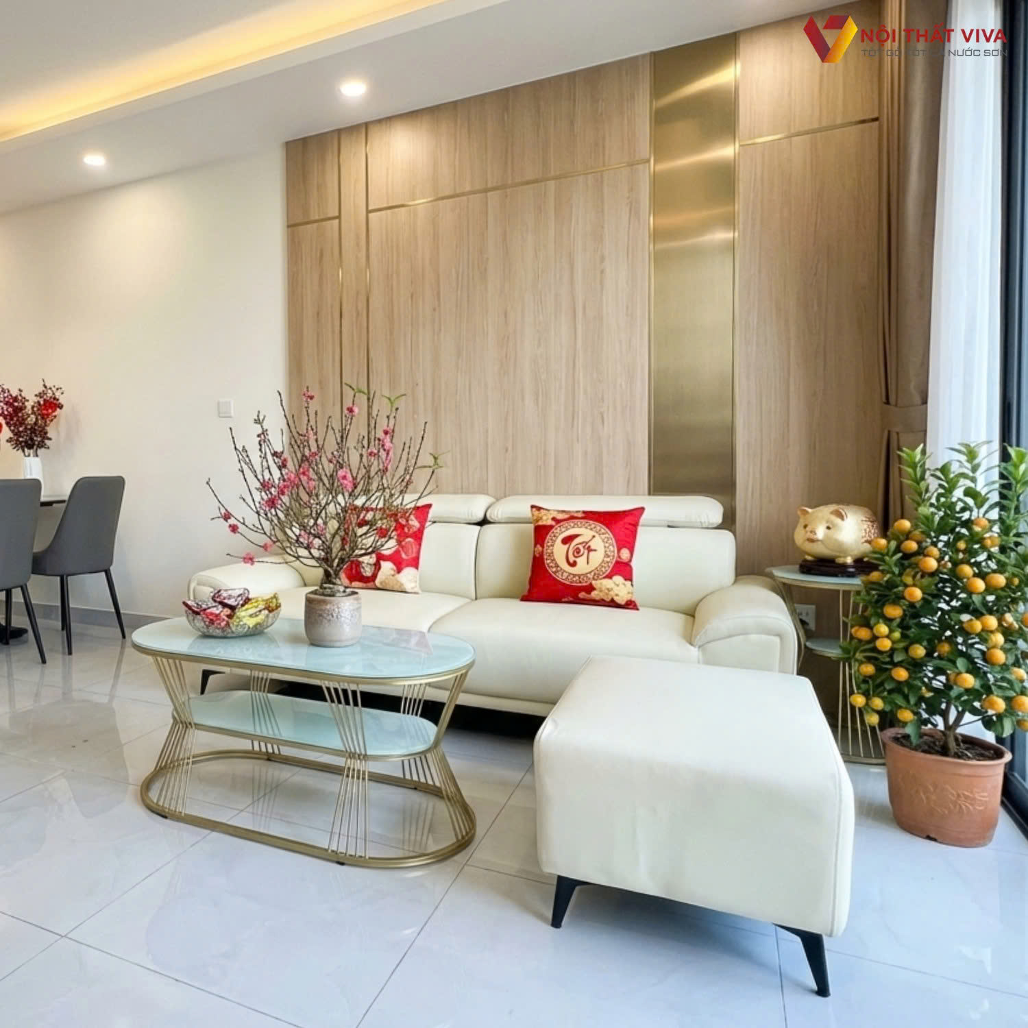 Top 5 mẫu sofa gỗ đẹp, bền bỉ nhất cho ph&ograve;ng kh&aacute;ch dịp Tết 2026