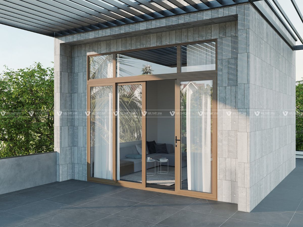 Báo giá cửa đi nhôm kính mới nhất 2025, chất lượng, thi công uy tín 