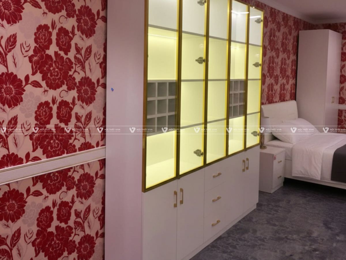 Báo giá tủ rượu cánh kính mới nhất, mẫu đẹp, hiện đại, giá tốt nhất
