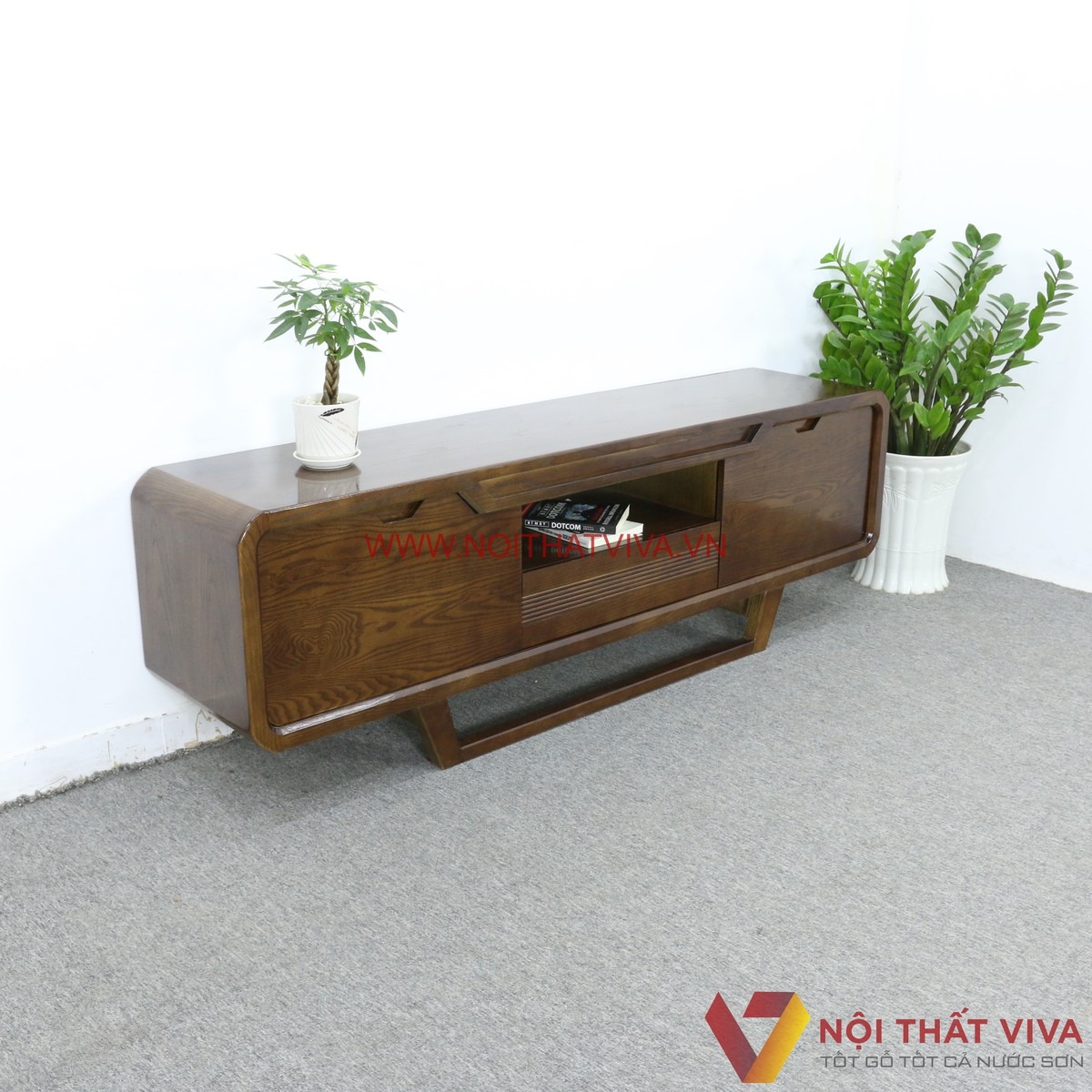 Tuyển chọn 10+ mẫu kệ tivi gỗ óc chó đẹp, chất lượng, phù hợp trong mọi không gian
