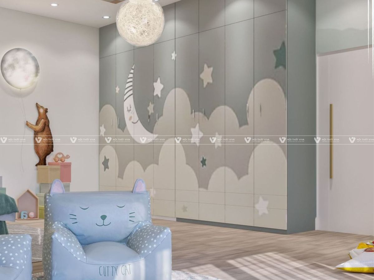 20+ mẫu tủ cho bé đẹp năng động, phù hợp với từng lứa tuổi 