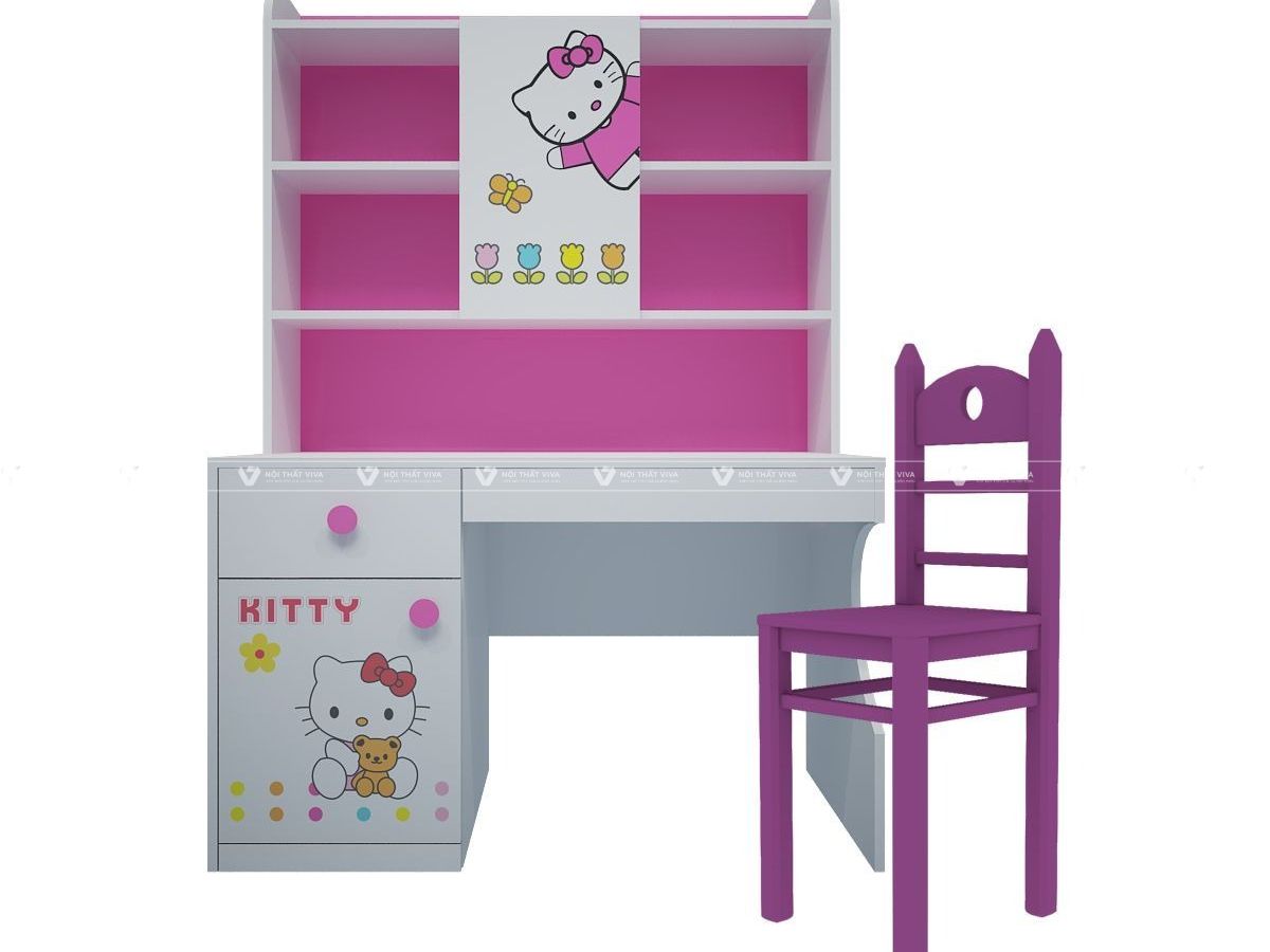 25+ mẫu giường hello kitty cho bé xinh xắn, dễ thương nhất 