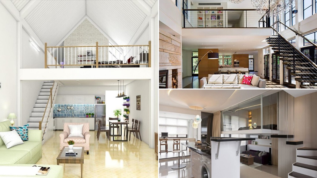 35+ mẫu nhà gác lửng đẹp 2025, thiết kế hiện đại, tối ưu không gian sống hiệu quả