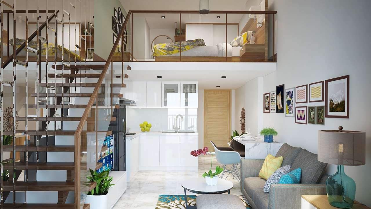 35+ mẫu nhà gác lửng đẹp 2025, thiết kế hiện đại, tối ưu không gian sống hiệu quả