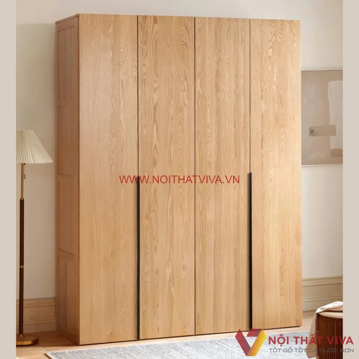 35+ mẫu tủ quần áo 4 buồng đẹp, hiện đại, đang bán chạy nhất