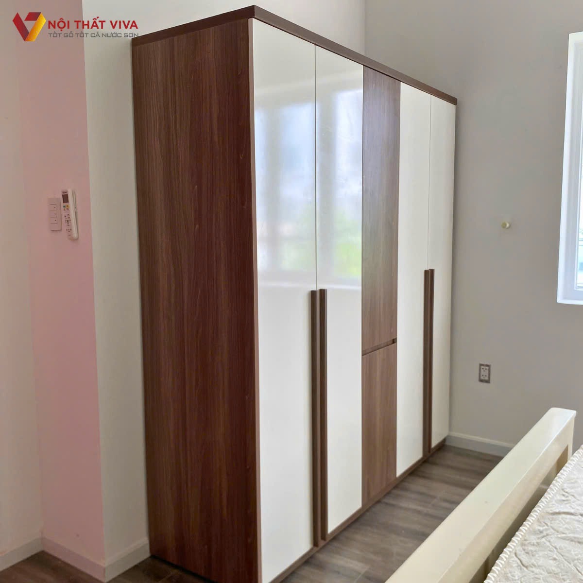 35+ mẫu tủ quần áo 4 buồng đẹp, hiện đại, đang bán chạy nhất