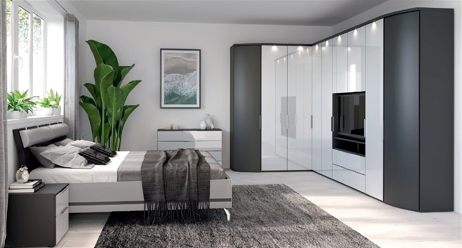 10+ mẫu tủ quần áo kệ tivi đẹp, màu đẹp cho phòng ngủ 10+ mẫu tủ quần áo kệ tivi đẹp, màu đẹp cho phòng ngủ