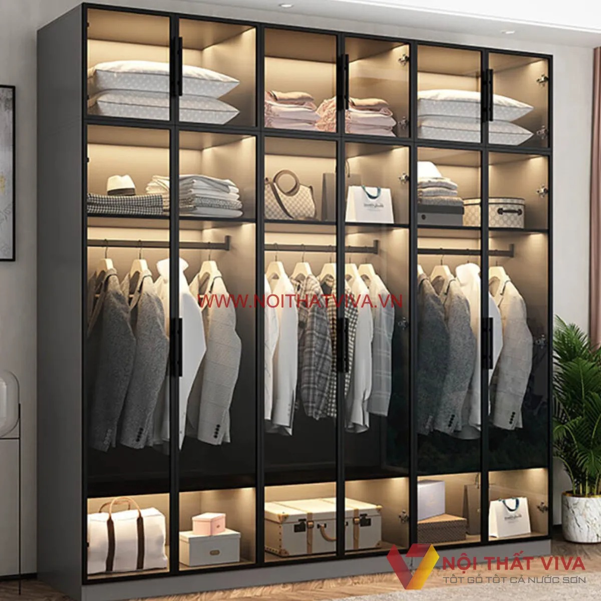 4 điều cần nắm về mẫu tủ quần áo nhôm kính xu hướng hiện nay