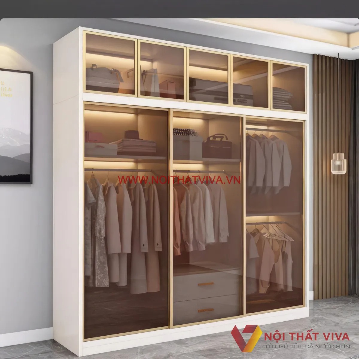 4 điều cần nắm về mẫu tủ quần áo nhôm kính xu hướng hiện nay