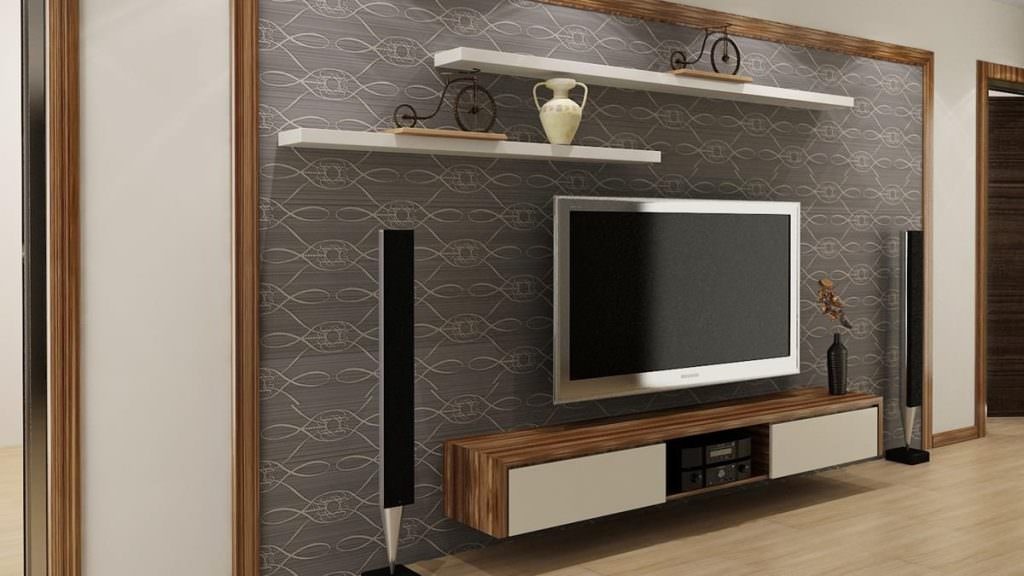 5 Cách sắp xếp và trang trí kệ tivi phòng khách gọn gàng, thẩm mỹ 5 Cách sắp xếp và trang trí kệ tivi phòng khách gọn gàng, thẩm mỹ