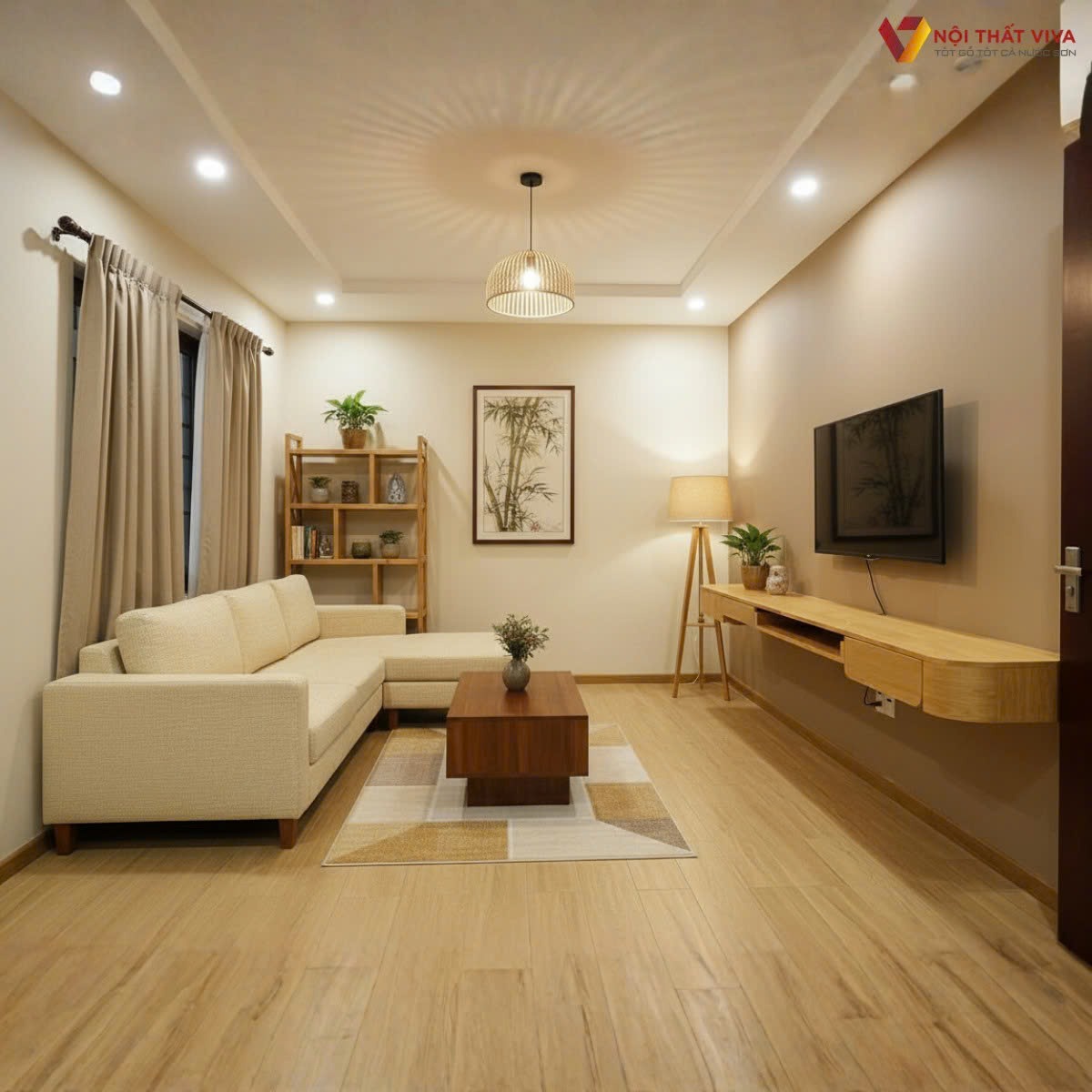 5 Cách sắp xếp và trang trí kệ tivi phòng khách gọn gàng, thẩm mỹ 5 Cách sắp xếp và trang trí kệ tivi phòng khách gọn gàng, thẩm mỹ