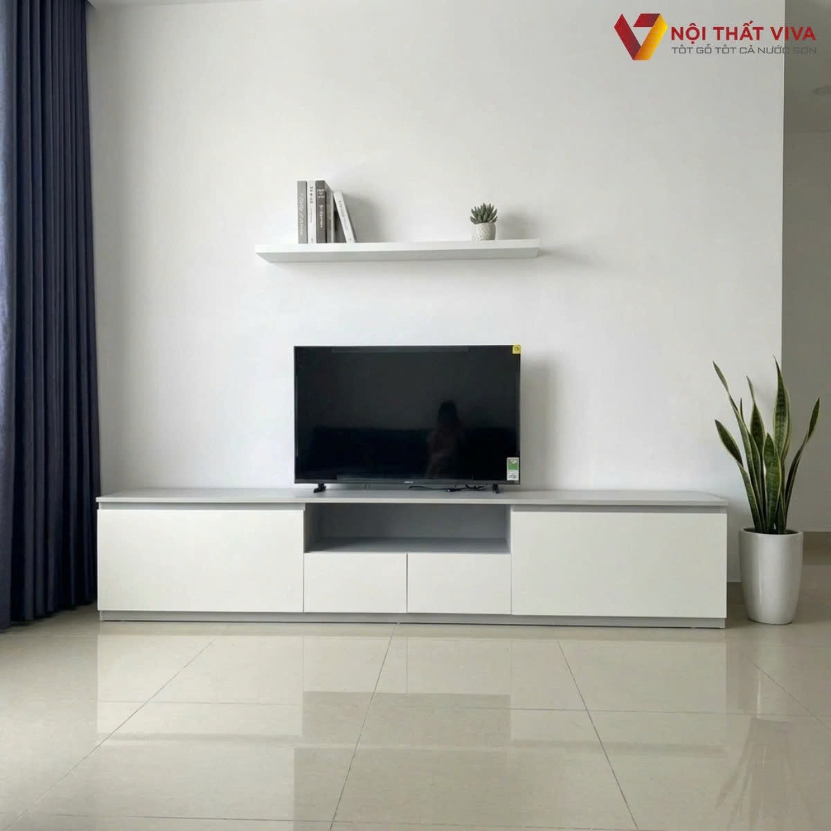 5 Cách sắp xếp và trang trí kệ tivi phòng khách gọn gàng, thẩm mỹ 5 Cách sắp xếp và trang trí kệ tivi phòng khách gọn gàng, thẩm mỹ