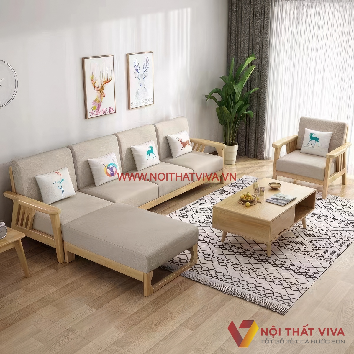 5 gợi ý để chọn mua bộ ghế sofa gỗ phù hợp trong không gian 