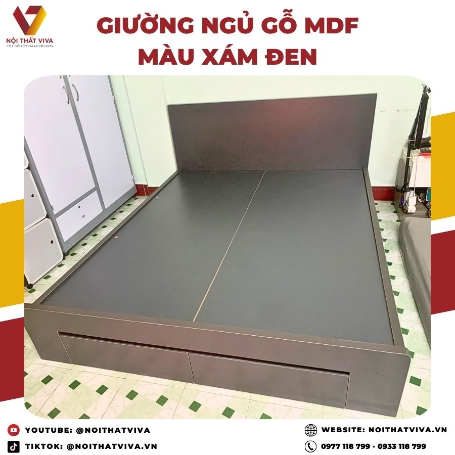 5+ gợi ý giường hộp 1m6 giúp tối ưu diện tích, bắt kịp xu hướng