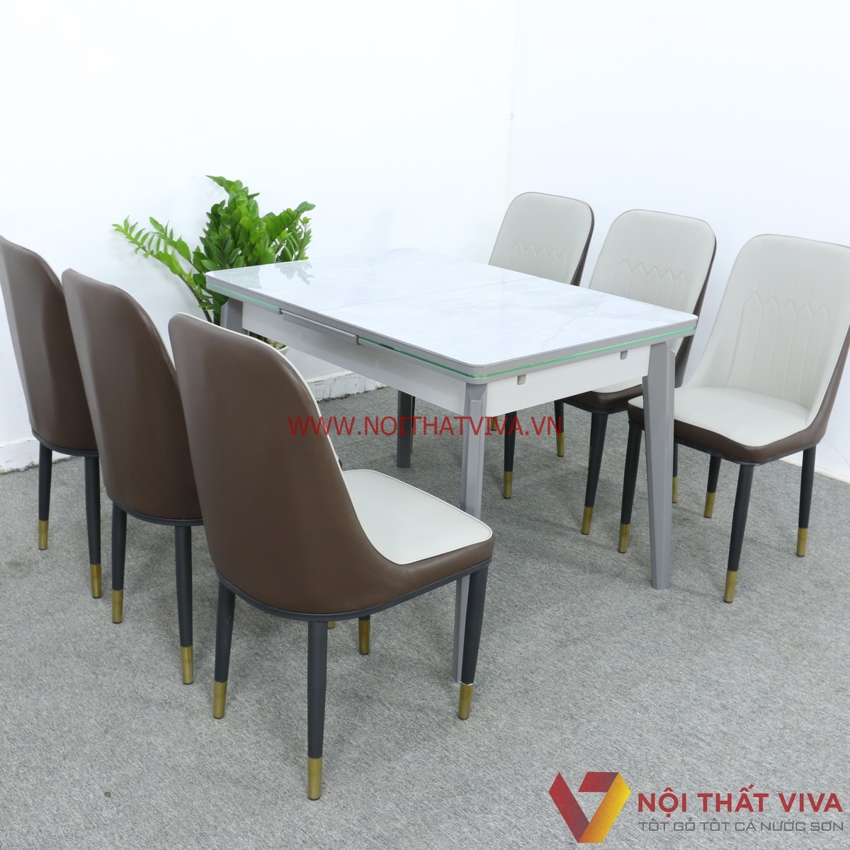 5 lý do bạn nên sở hữu ngay bàn ăn mặt đá chân sắt cho gian bếp