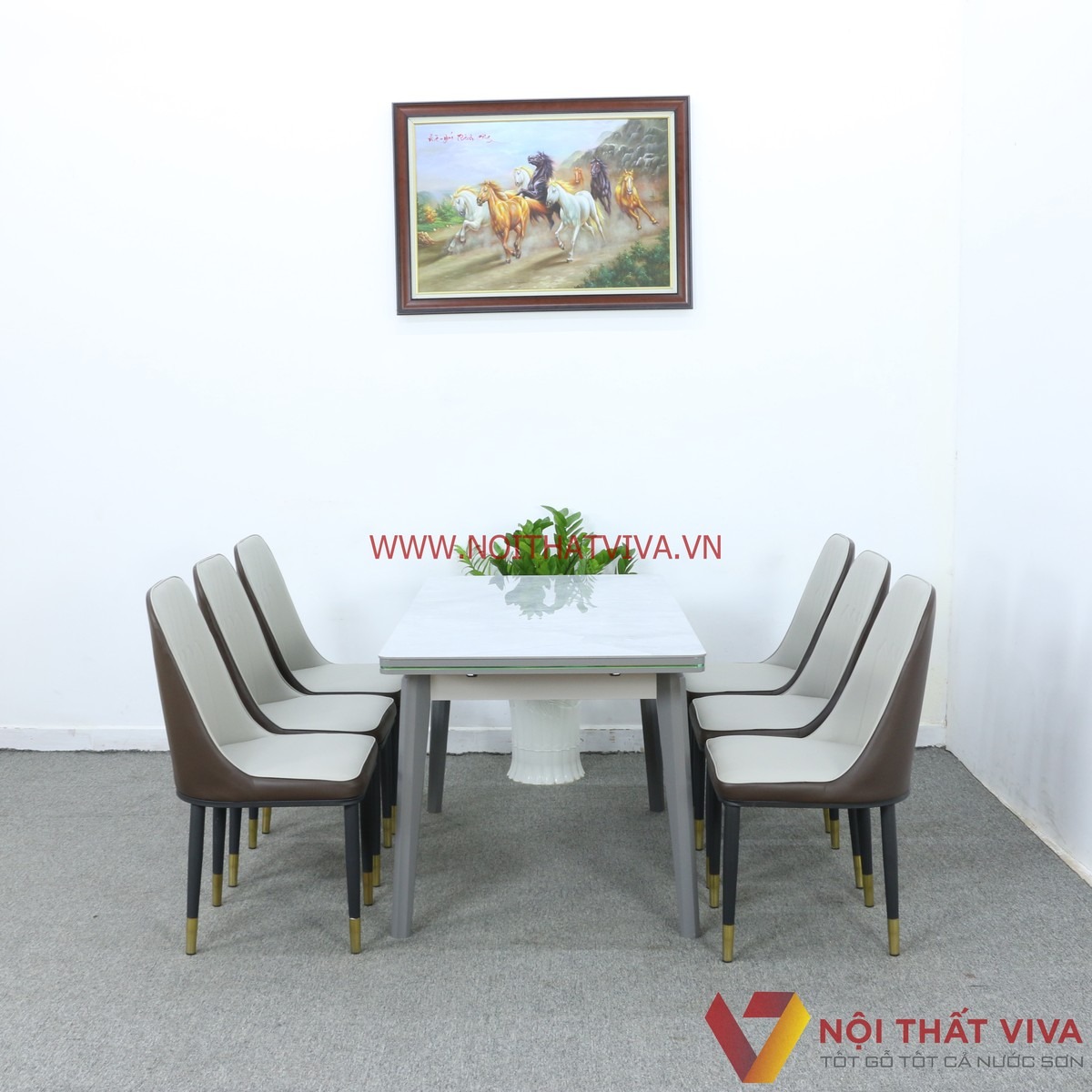 5 lý do bạn nên sở hữu ngay bàn ăn mặt đá chân sắt cho gian bếp