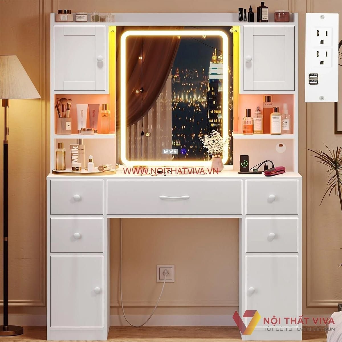 5+ mẫu b&agrave;n trang điểm Rạch Gi&aacute; đẹp, gi&aacute; tốt v&agrave; địa chỉ mua uy t&iacute;n