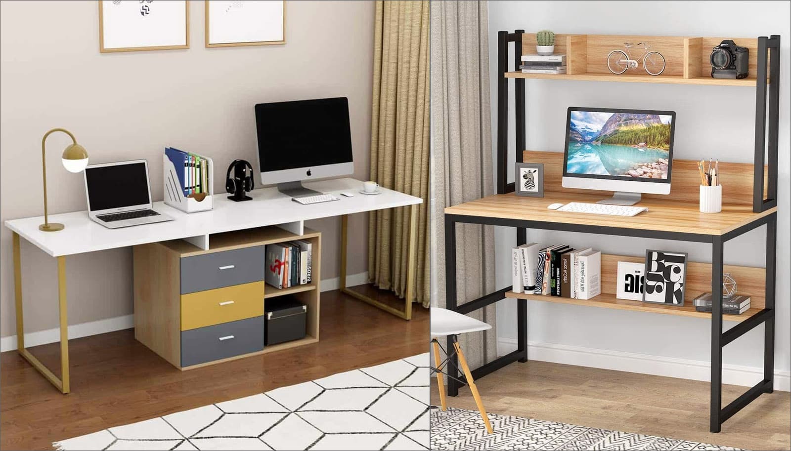 55+ mẫu bàn học sinh chân sắt đẹp, bền, xu hướng đang được ưa chuộng