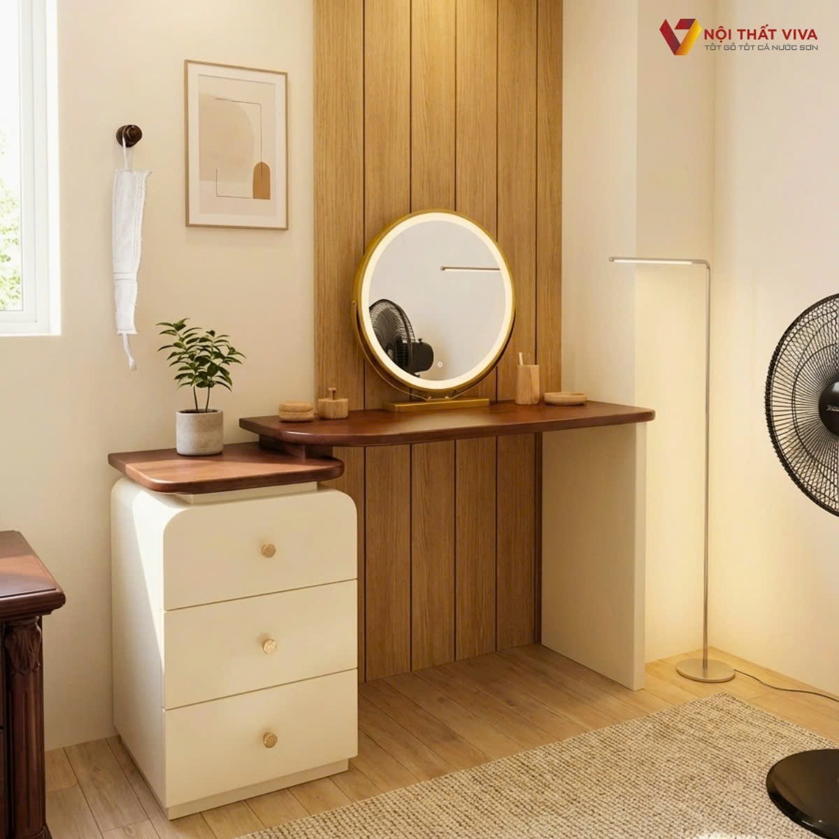 57+ mẫu b&agrave;n trang điểm đẹp, gi&aacute; tốt, bền đẹp, ph&ugrave; hợp mọi kh&ocirc;ng gian