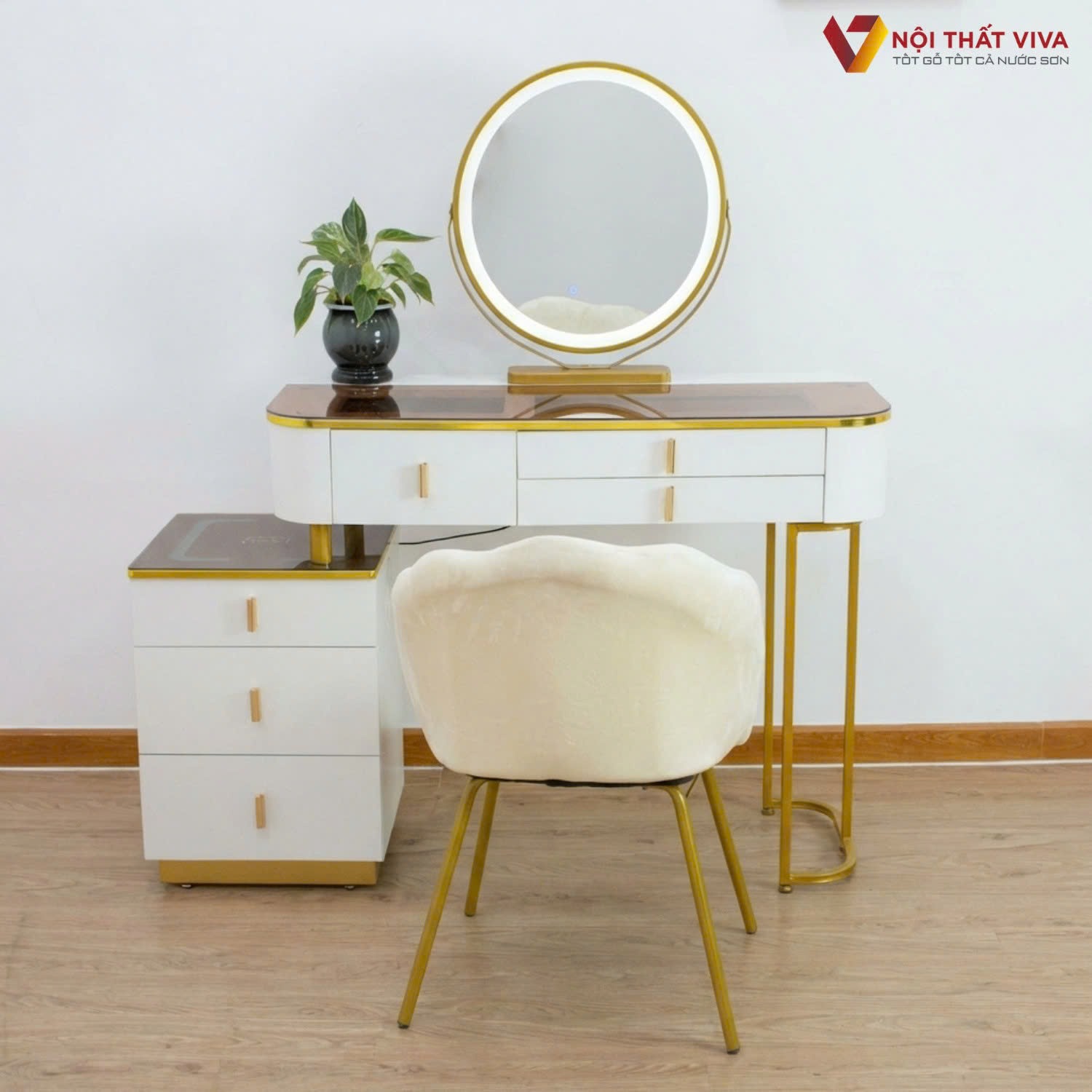 57+ mẫu b&agrave;n trang điểm đẹp, gi&aacute; tốt, bền đẹp, ph&ugrave; hợp mọi kh&ocirc;ng gian