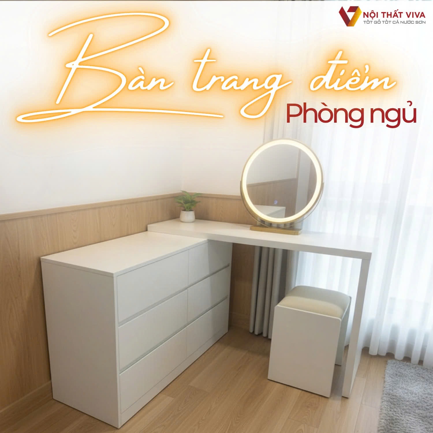 57+ mẫu b&agrave;n trang điểm đẹp, gi&aacute; tốt, bền đẹp, ph&ugrave; hợp mọi kh&ocirc;ng gian