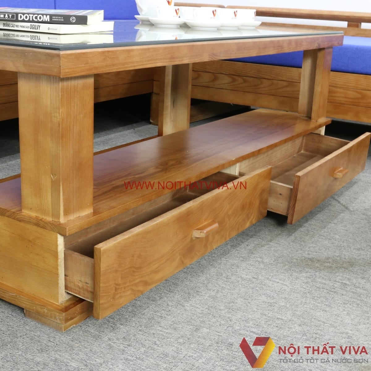 6+ Mẫu sofa gỗ chữ L đẹp, hiện đại, bán chạy nhất tại TP.HCM