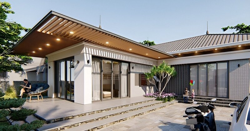 8 ý tưởng cải tạo nhà cấp 4 chữ l có gác lửng tối ưu không gian, chi phí