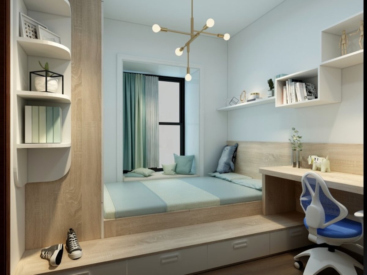 15+ c&aacute;ch trang tr&iacute;, decor ph&ograve;ng ngủ nhỏ đẹp, gọn v&agrave; tiện nghi 