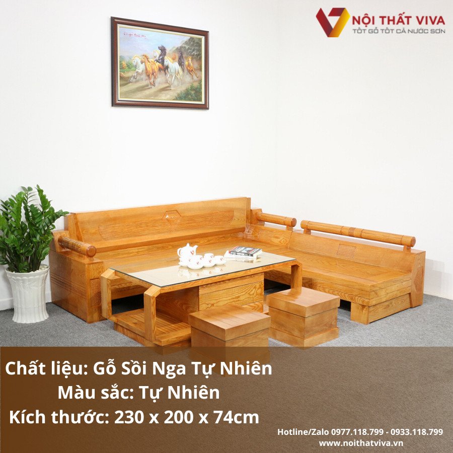 ghế sofa gỗ giá rẻ HCM