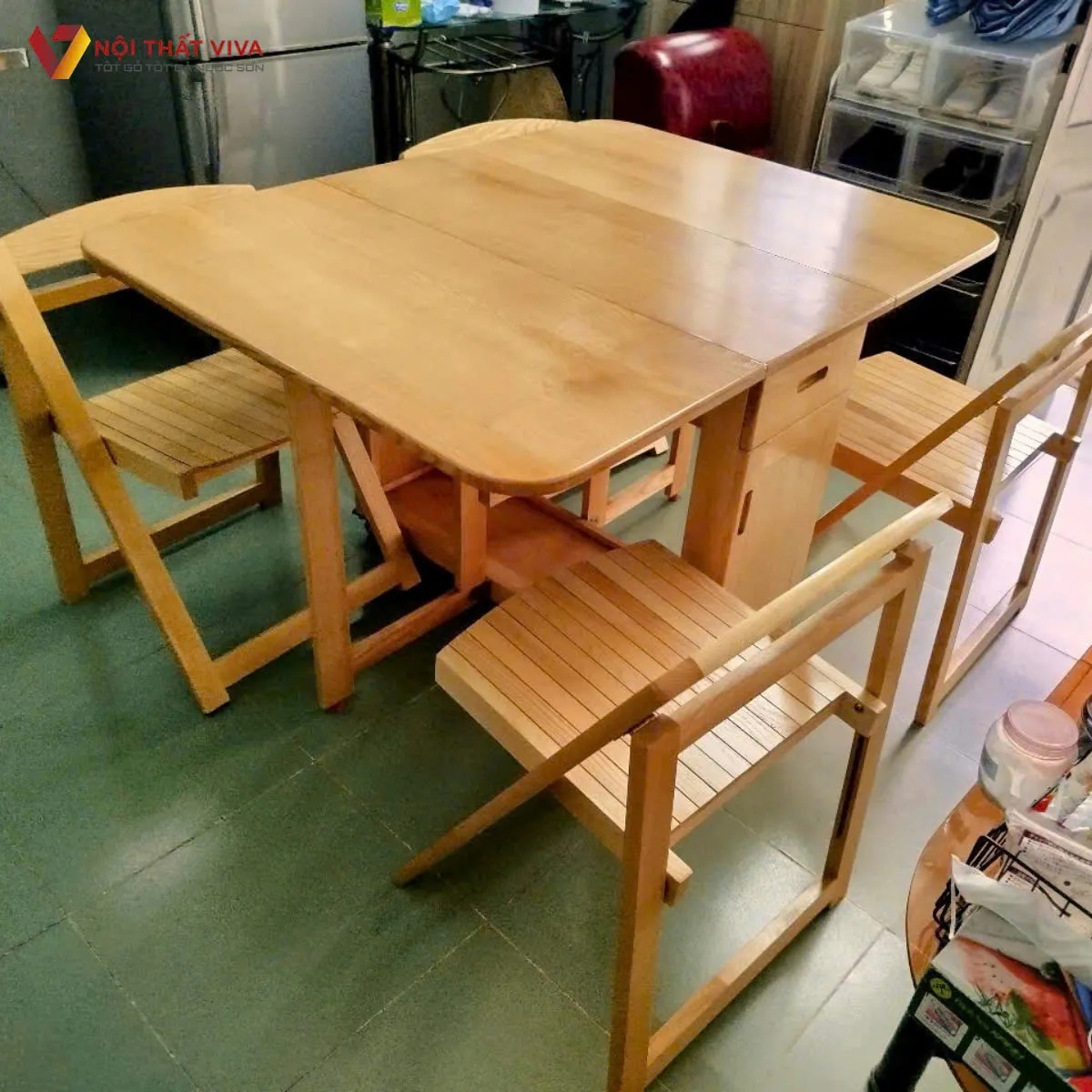 [A-Z] Kinh nghiệm mua bàn ăn xếp gọn tốt nhất định phải nằm lòng