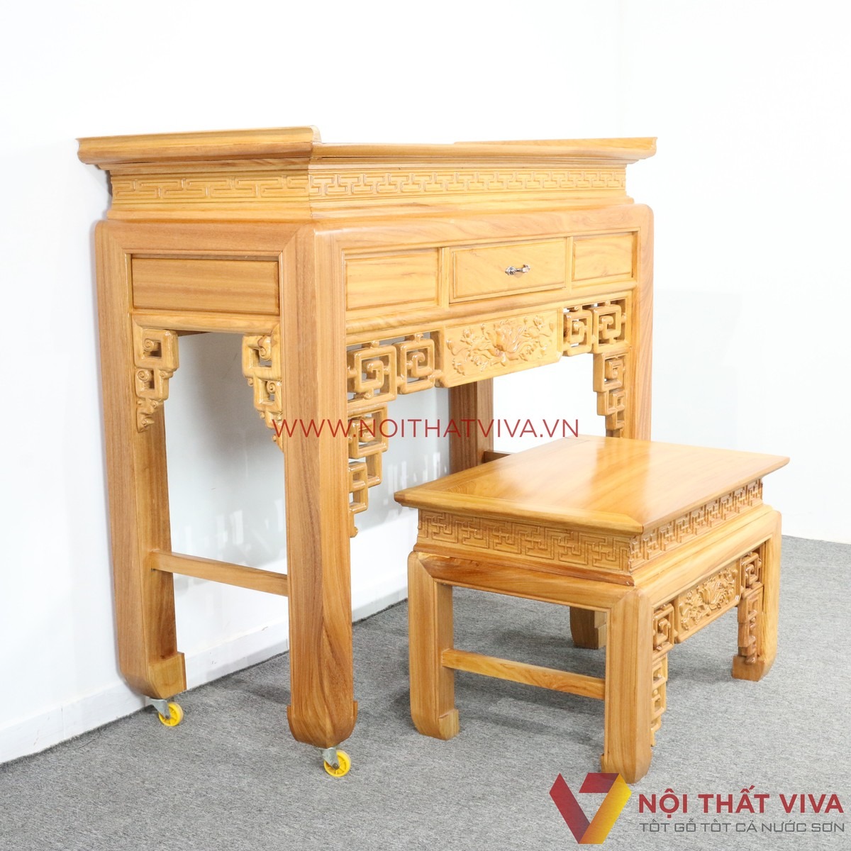  Án gian thờ gỗ gõ đỏ có gì đặc biệt? Khám phá mẫu thiết kế đẹp, chuẩn phong thuỷ việt