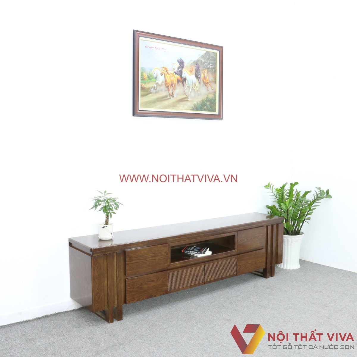 Ấn tượng với 72 mẫu kệ tivi gỗ sồi đẹp, bền chắc, hợp xu hướng