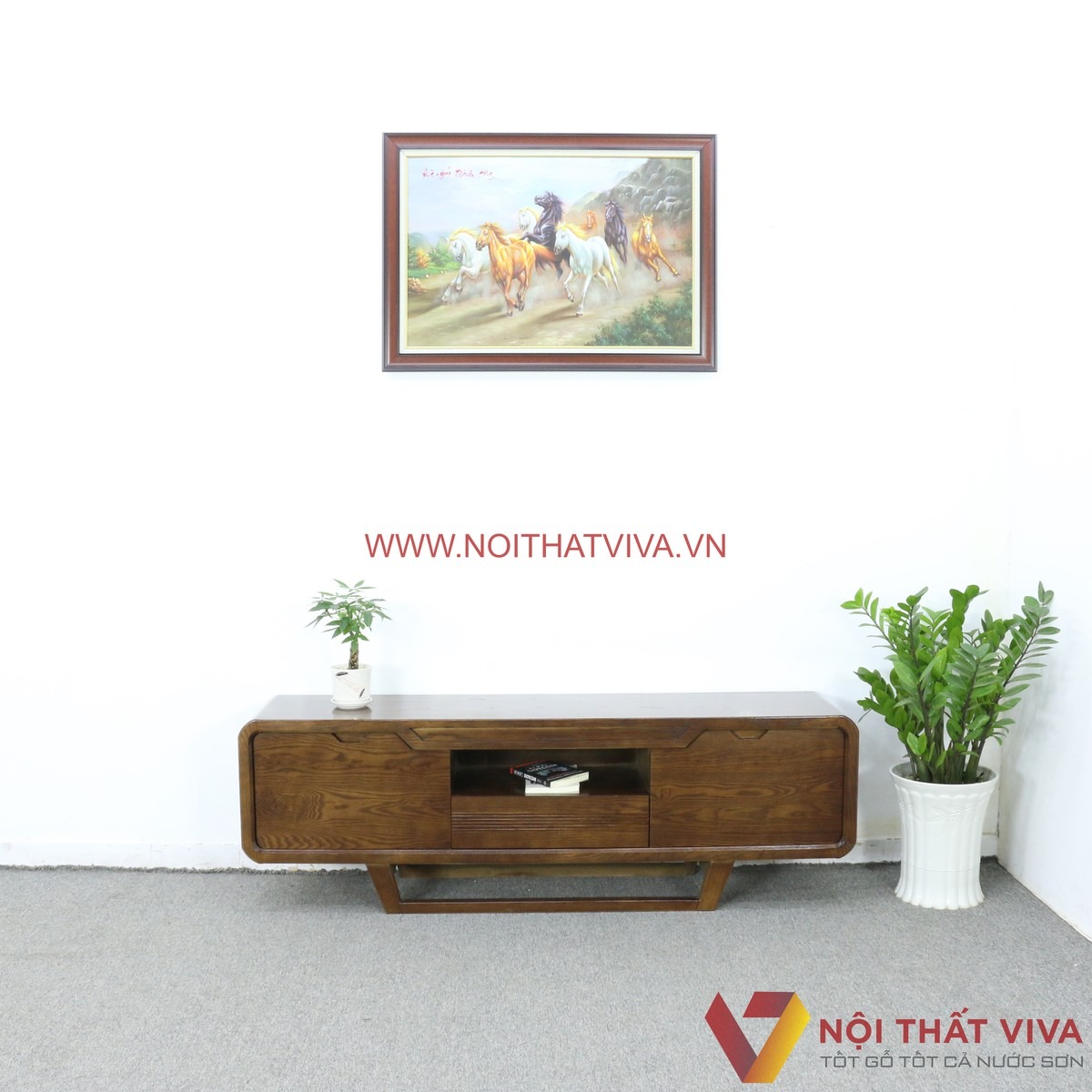 Ấn tượng với 72 mẫu kệ tivi gỗ sồi đẹp, bền chắc, hợp xu hướng