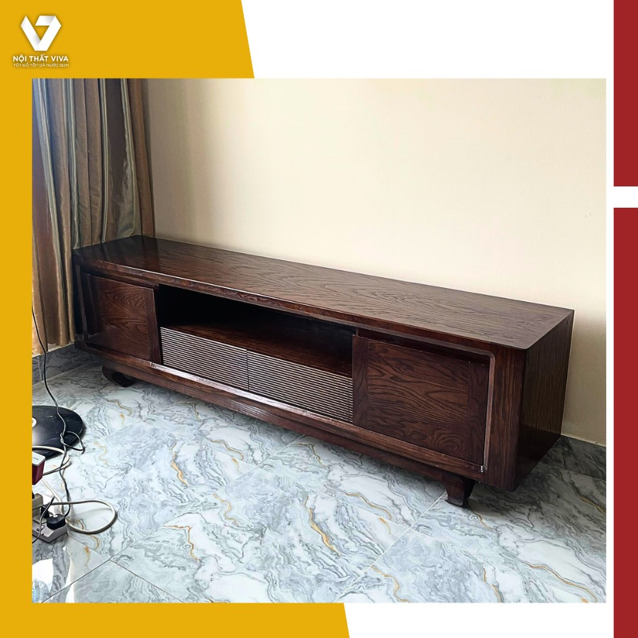 Ấn tượng với 72 mẫu kệ tivi gỗ sồi đẹp, bền chắc, hợp xu hướng