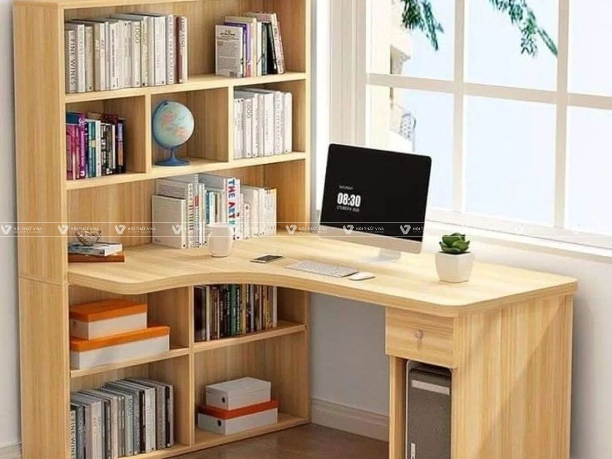 Bàn học kèm giá sách cho bé có gì đặc biệt? Lý do ba mẹ nên chọn mua ngay